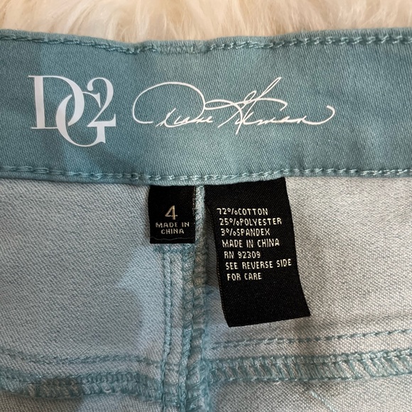 DG2 teal crop jeans, size 4, NWOT - Picture 8 of 8